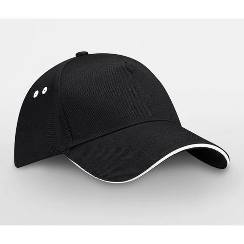 image du produit Casquette 5 panneaux bicolore - Taille réglable Rip-Strip®