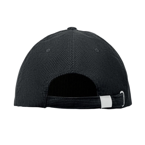 image du produit Casquette de baseball à 5 panneaux en velours côtelé de polyester