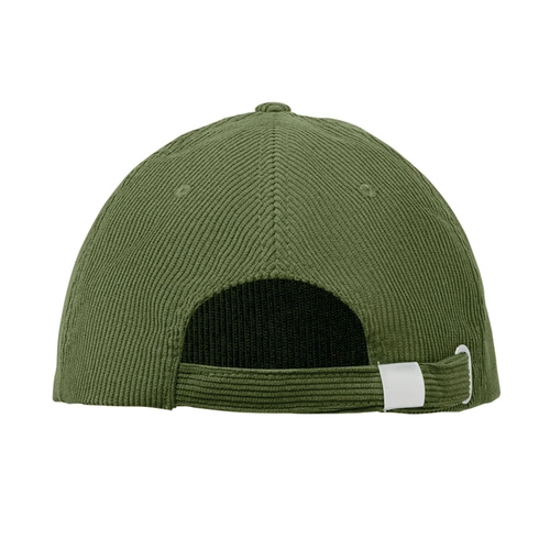 image du produit Casquette de baseball à 5 panneaux en velours côtelé de polyester