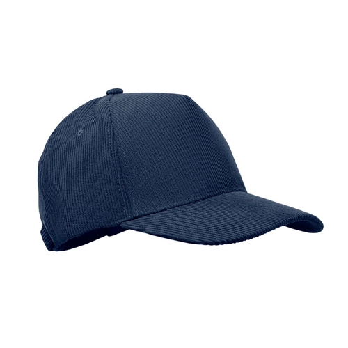image du produit Casquette de baseball à 5 panneaux en velours côtelé de polyester