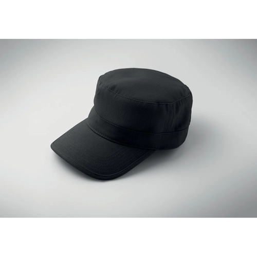 image du produit Casquette militaire en coton brossé 260gr/m² avec bande de transpiration