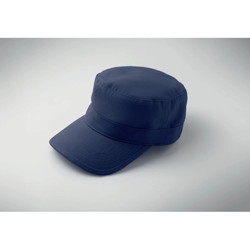 image du produit Casquette militaire en coton brossé 260gr/m² avec bande de transpiration