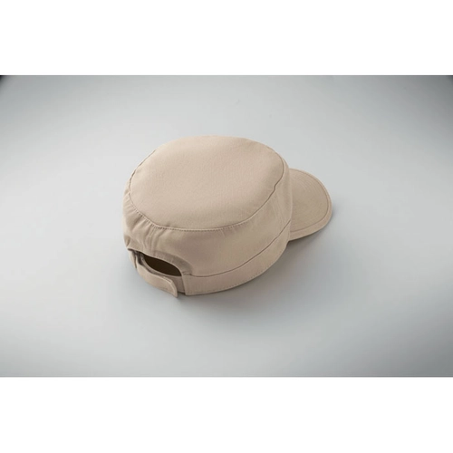 image du produit Casquette militaire en coton brossé 260gr/m² avec bande de transpiration