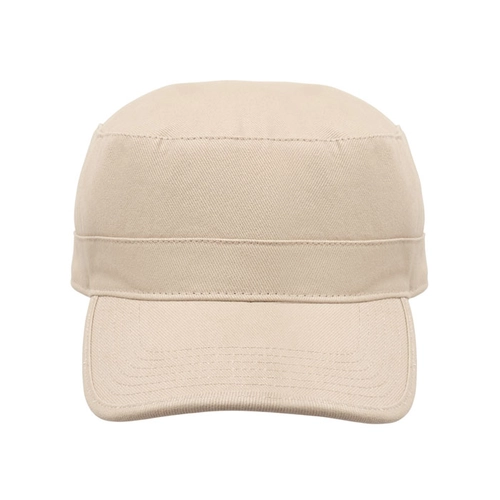 image du produit Casquette militaire en coton brossé 260gr/m² avec bande de transpiration