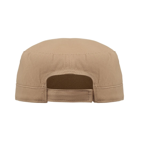 image du produit Casquette militaire en coton brossé 260gr/m² avec bande de transpiration