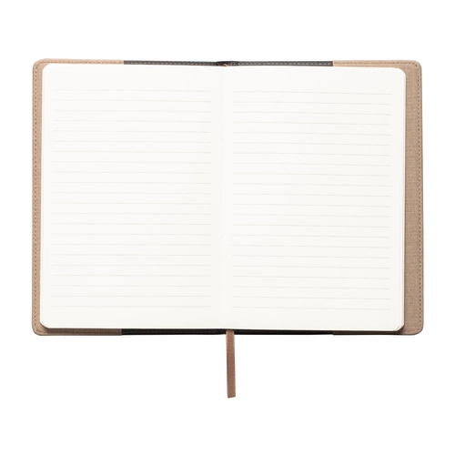 image du produit Ensemble carnet rechargeable en PU recyclé bicolore avec stylo – A5