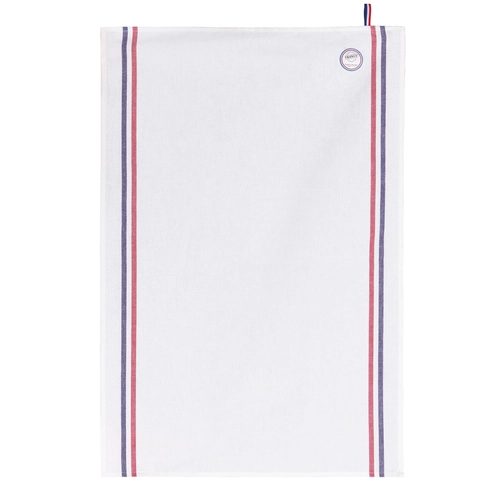 image du produit Essuie-vaisselle 2 rayures Origine France Garantie - Torchon KARIBAN