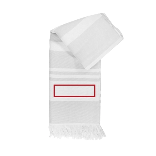 image du produit Fouta coton biologique 190g - puce tricolore - made in France