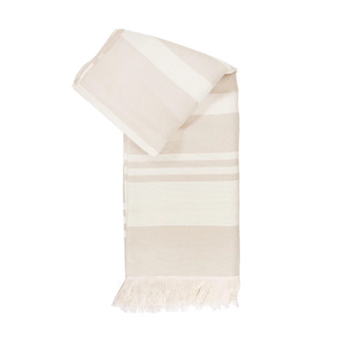 image du produit Fouta coton biologique 190g - puce tricolore - made in France