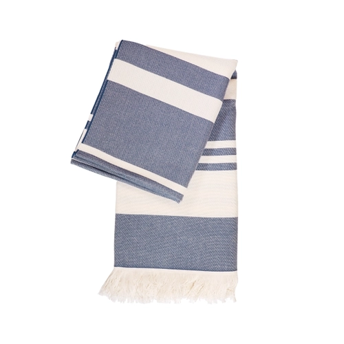 image du produit Fouta coton biologique 190g - puce tricolore - made in France