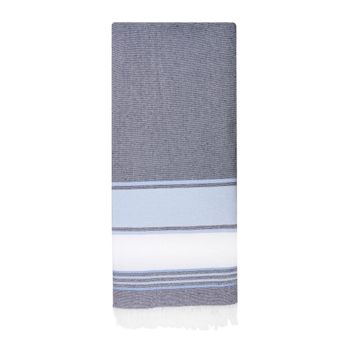 image du produit Fouta serviette bouclette - Rayures motif chevrons