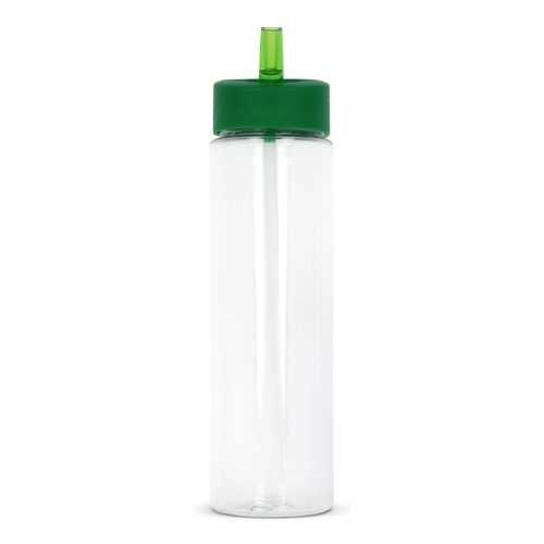 image du produit Gourde en RPET avec paille pliable