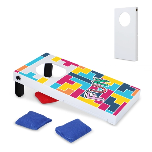 image du produit Jeu de lancer de sacs de table - compacte et portable