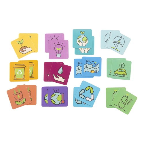 image du produit Jeu de mémory en papier avec motifs thématiques - fabrication europe