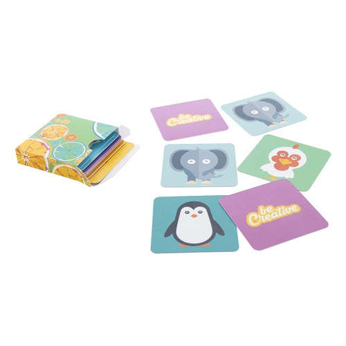 image du produit Jeu de mémory en papier avec motifs thématiques - fabrication europe