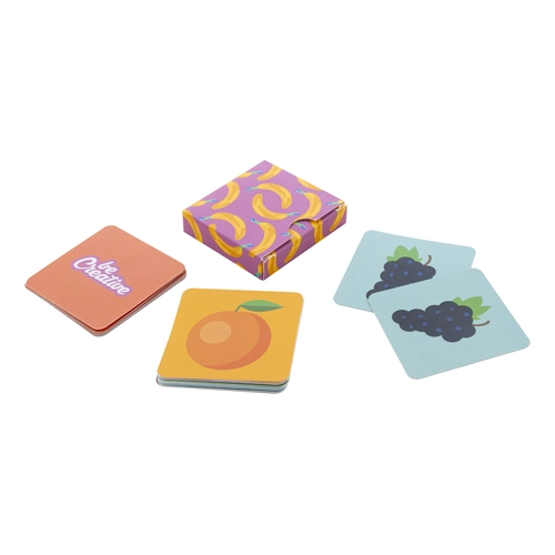 image du produit Jeu de mémory en papier avec motifs thématiques - fabrication europe