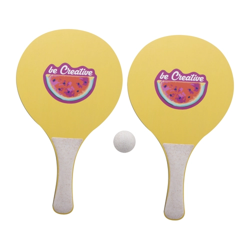 image du produit Jeu tennis de plage personnalisé - fabrication Europe