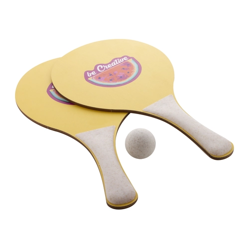 image du produit Jeu tennis de plage personnalisé - fabrication Europe