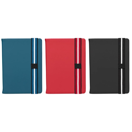 image du produit Journal rechargeable en PU recyclé à motif chevron – A5