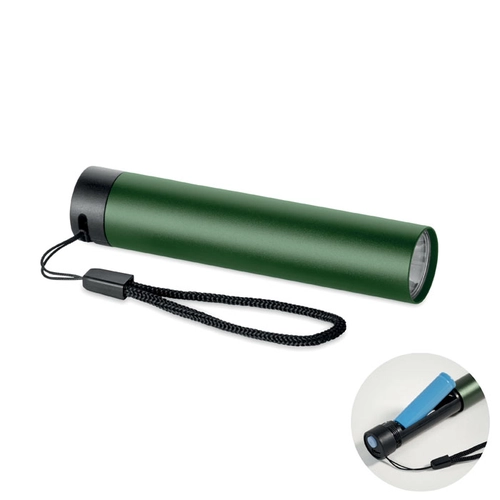 image du produit Lampe de poche rechargeable en aluminium recyclé 110 lumens