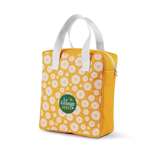 image du produit Lunchbag isotherme coton - votre design sur-mesure - fabrication europe