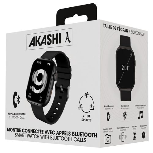 image du produit Montre connectée avec appel main libre bluetooth