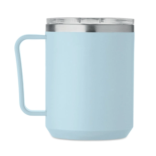 image du produit Mug à double paroi avec intérieur en acier inoxydable recyclé