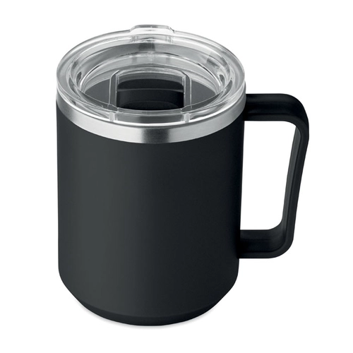 image du produit Mug à double paroi avec intérieur en acier inoxydable recyclé