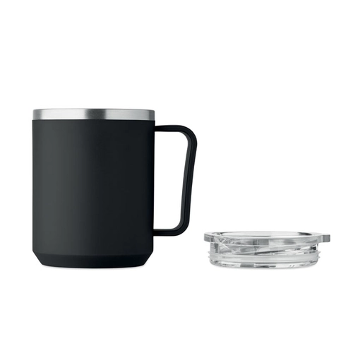image du produit Mug à double paroi avec intérieur en acier inoxydable recyclé