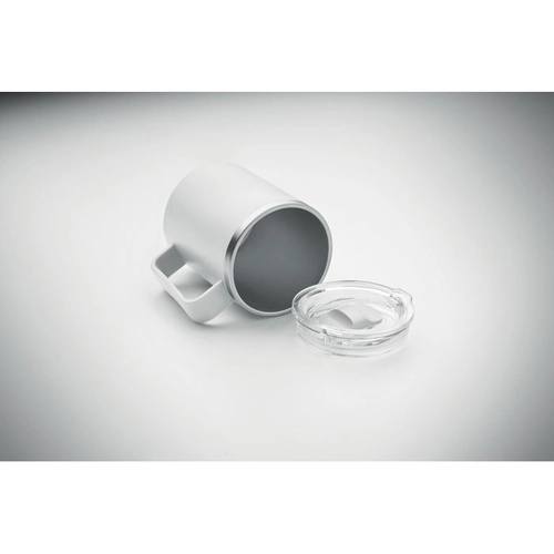 image du produit Mug à double paroi avec intérieur en acier inoxydable recyclé
