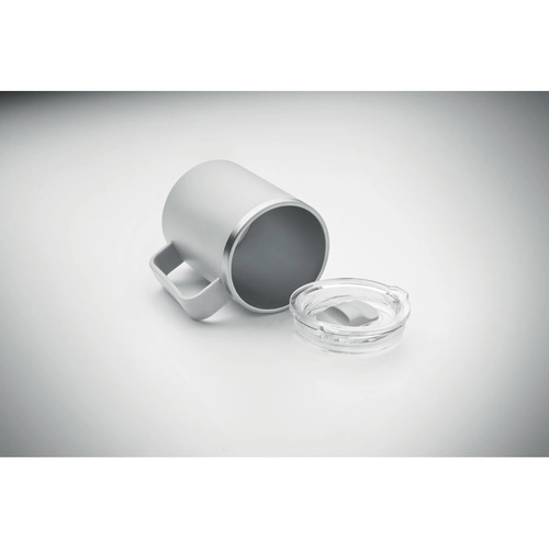 image du produit Mug à double paroi avec intérieur en acier inoxydable recyclé