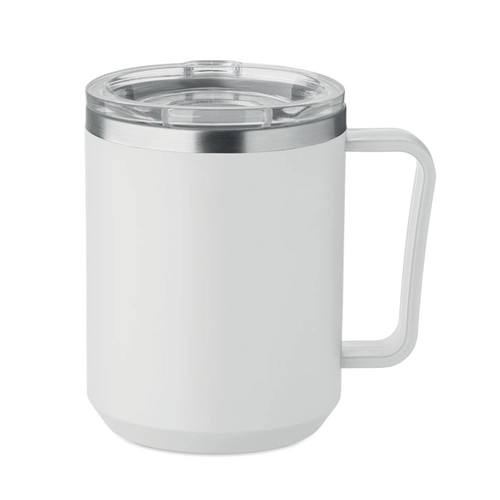 image du produit Mug à double paroi avec intérieur en acier inoxydable recyclé