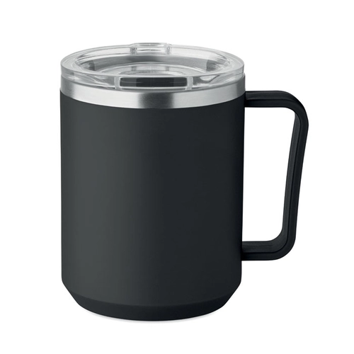 image du produit Mug à double paroi avec intérieur en acier inoxydable recyclé