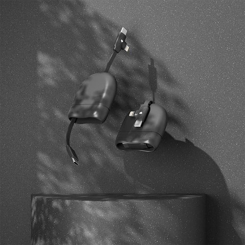 image du produit Multicâble ICE-R en plastique recyclé - USB-C