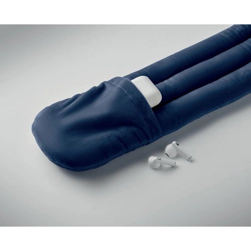 image du produit Oreiller de voyage pliable en polyester souple et en mousse