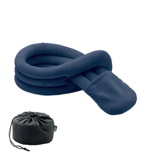 image du produit Oreiller de voyage pliable en polyester souple et en mousse