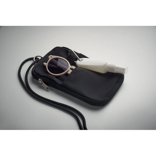 image du produit Pochette bandoulière pour smartphone en coton recyclé