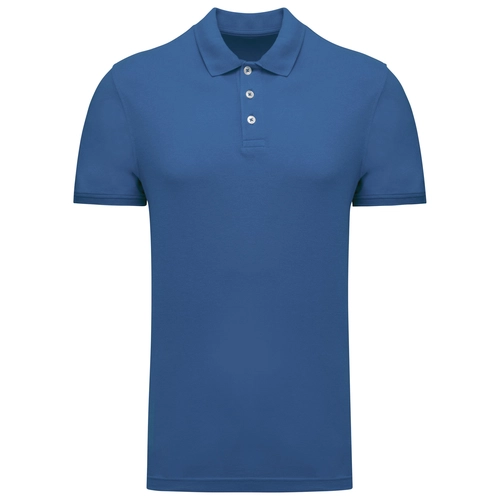 image du produit Polo piqué manches courtes homme KARIBAN - Fabrication Europe