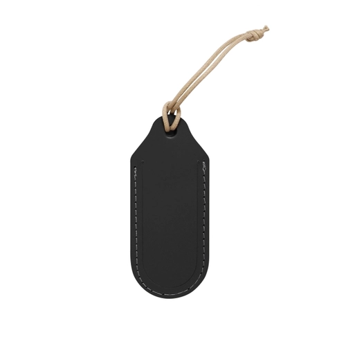 image du produit Porte-étiquette bagage cuir régénéré - made in France