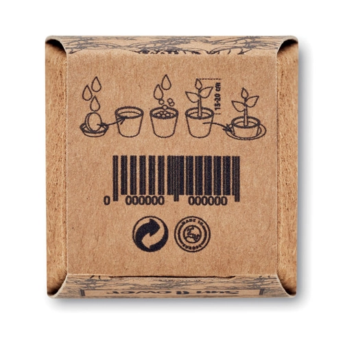 image du produit Pot de tourbe biodégradable avec graines de tournesol