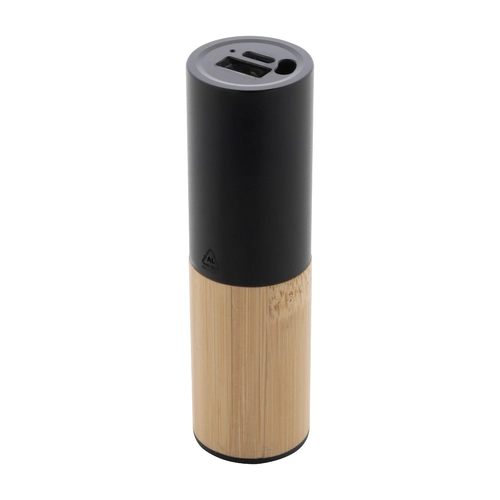 image du produit Power bank en aluminium recyclé et bambou