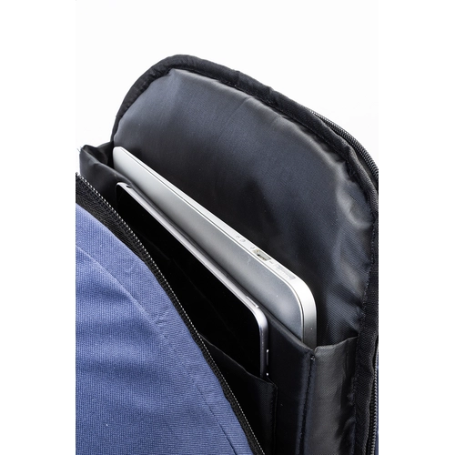 image du produit Sac à dos antivol en RPET avec compartiment zippé - emplacement PC