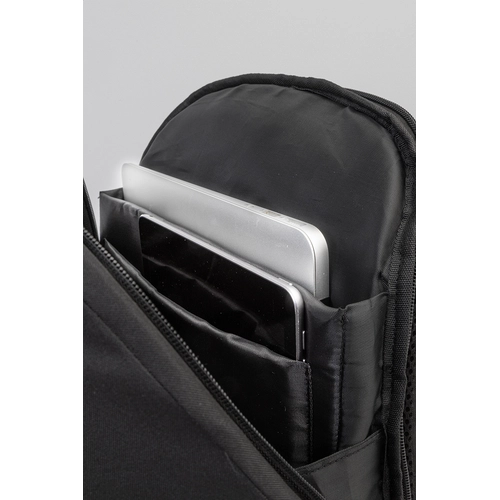 image du produit Sac à dos antivol en RPET avec compartiment zippé - emplacement PC
