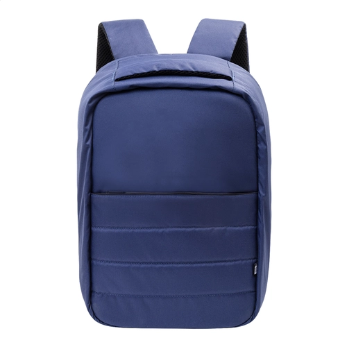 image du produit Sac à dos antivol en RPET avec compartiment zippé - emplacement PC