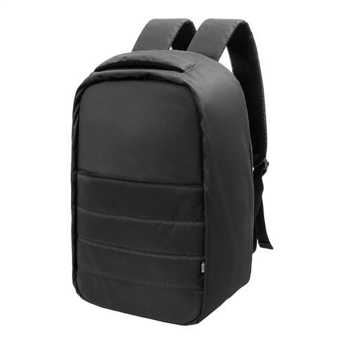 image du produit Sac à dos antivol en RPET avec compartiment zippé - emplacement PC