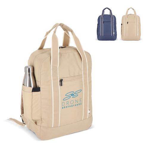 image du produit Sac à dos en RPET avec compartiment ordinateur portable