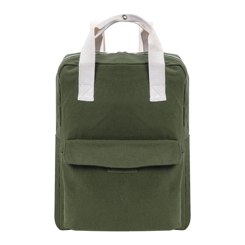 image du produit Sac à dos en toile recyclée - emplacement PC