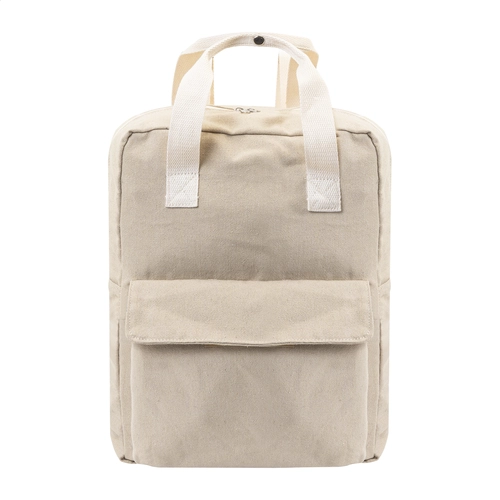 image du produit Sac à dos en toile recyclée - emplacement PC
