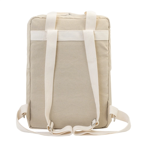 image du produit Sac à dos en toile recyclée - emplacement PC