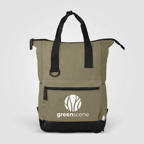 image du produit Sac à dos fourre-tout en toile de coton recyclée - 17 L